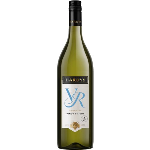 ♦️6-Pack | 2023 | Hardys VR 1 Litre Pinot Grigio | Wine of South Australia  (6 x 1 Litre Bottles)