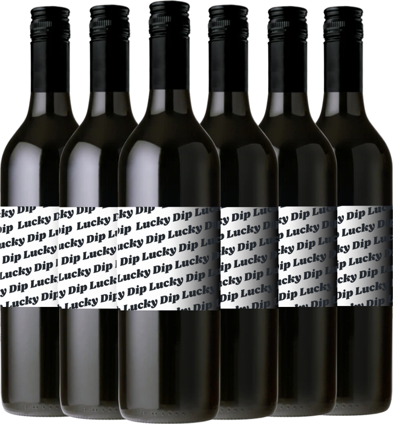 6 Pack | Lucky Dip | Mystery Mixed RED, WHITE OR MIXED | Wine of South Australia (6 Bottles)