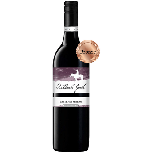 Cheaper Buy The Dozen Red Wine Default 2021 | Outback Jack Cabernet Merlot | 4 Star Winery | Wine of Australia (12 Bottles) Buy Cheap Wine Online