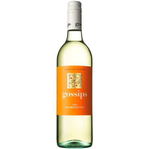 Cheaper Buy The Dozen White Wine 2020 | Gossips Chardonnay | Wine of South Eastern Australia (6-Pack) Buy Cheap Wine Online